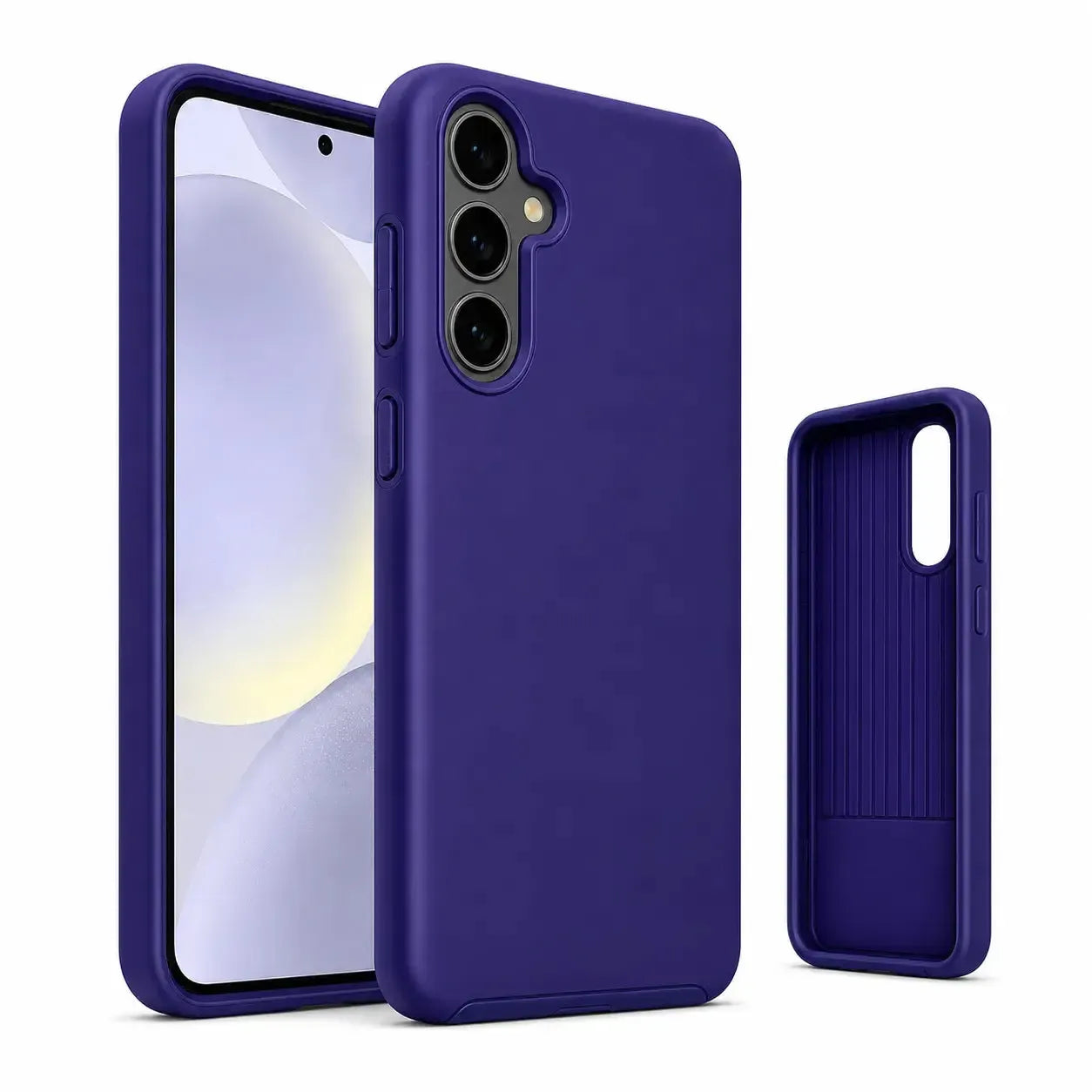 For Samsung Galaxy S25 / S24 Heavy Duty Axis Design Case Blue