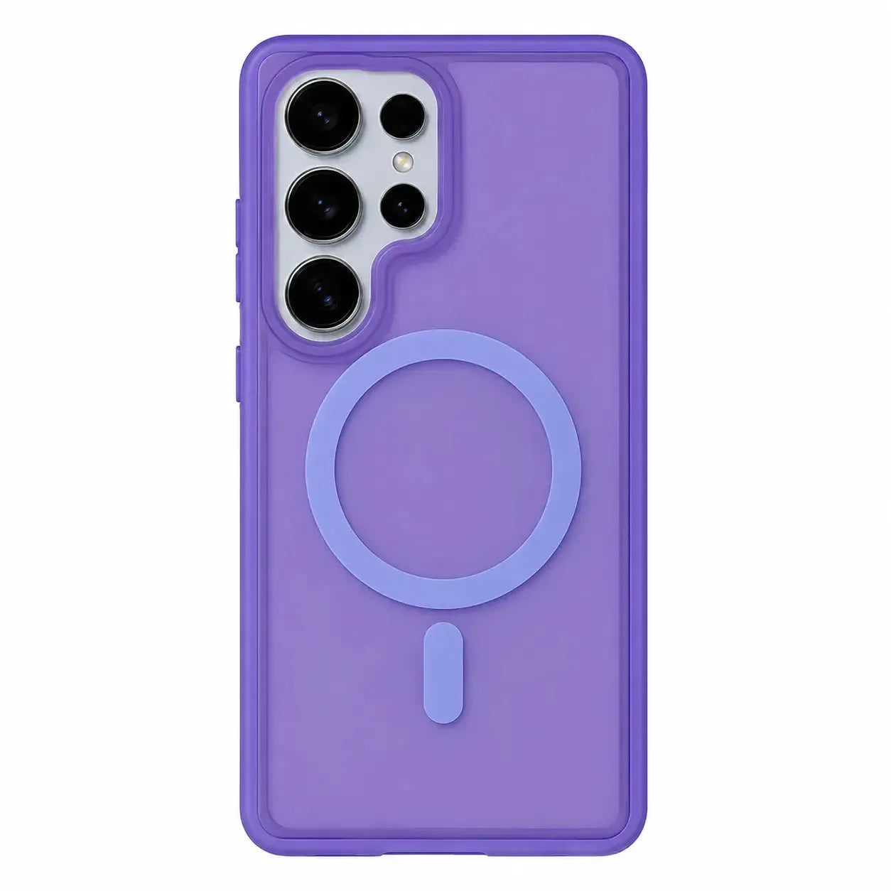 For Samsung Galaxy S25 Ultra Skin-Feel Magnetic MagSafe Case Purple