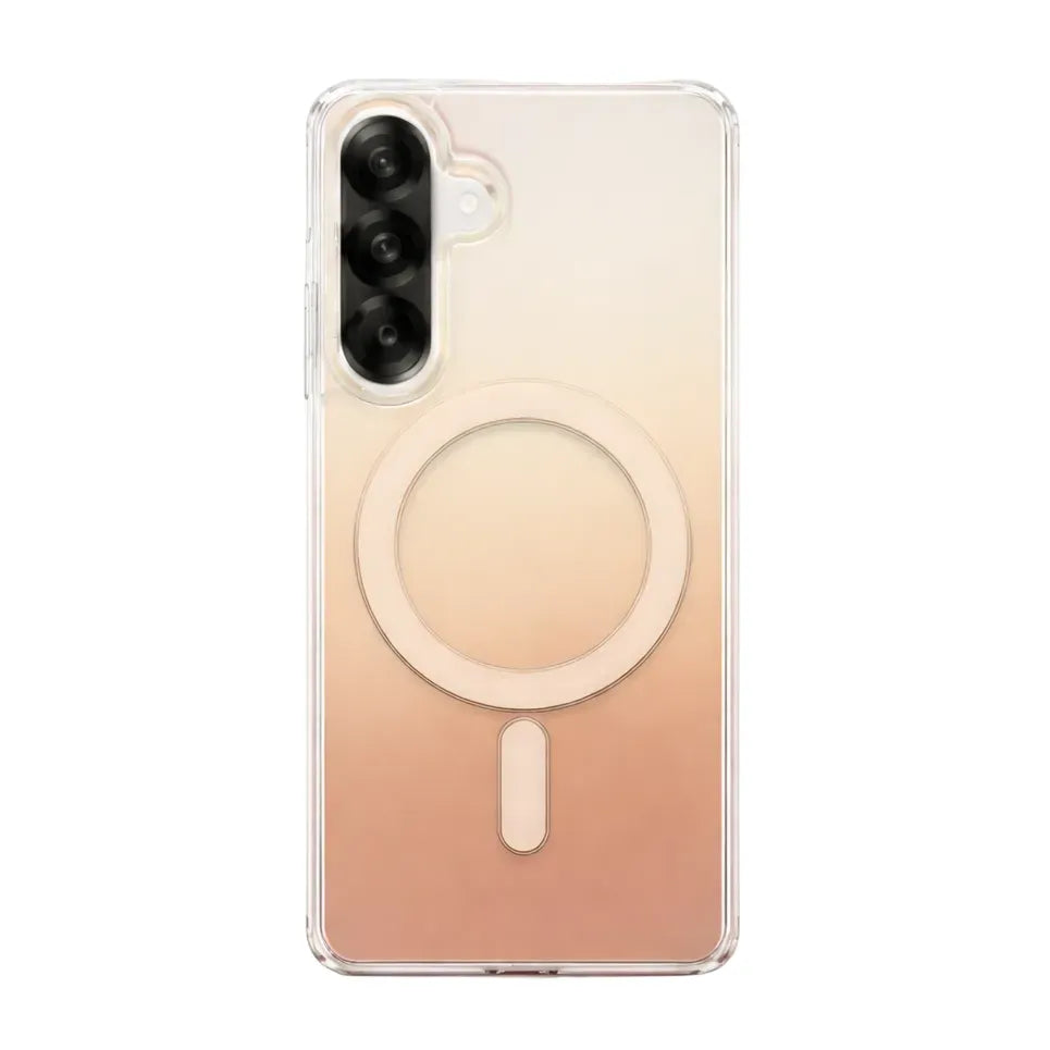 For Samsung Galaxy S26 Dual Shade Magsafe Magnetic Hard Case Gold