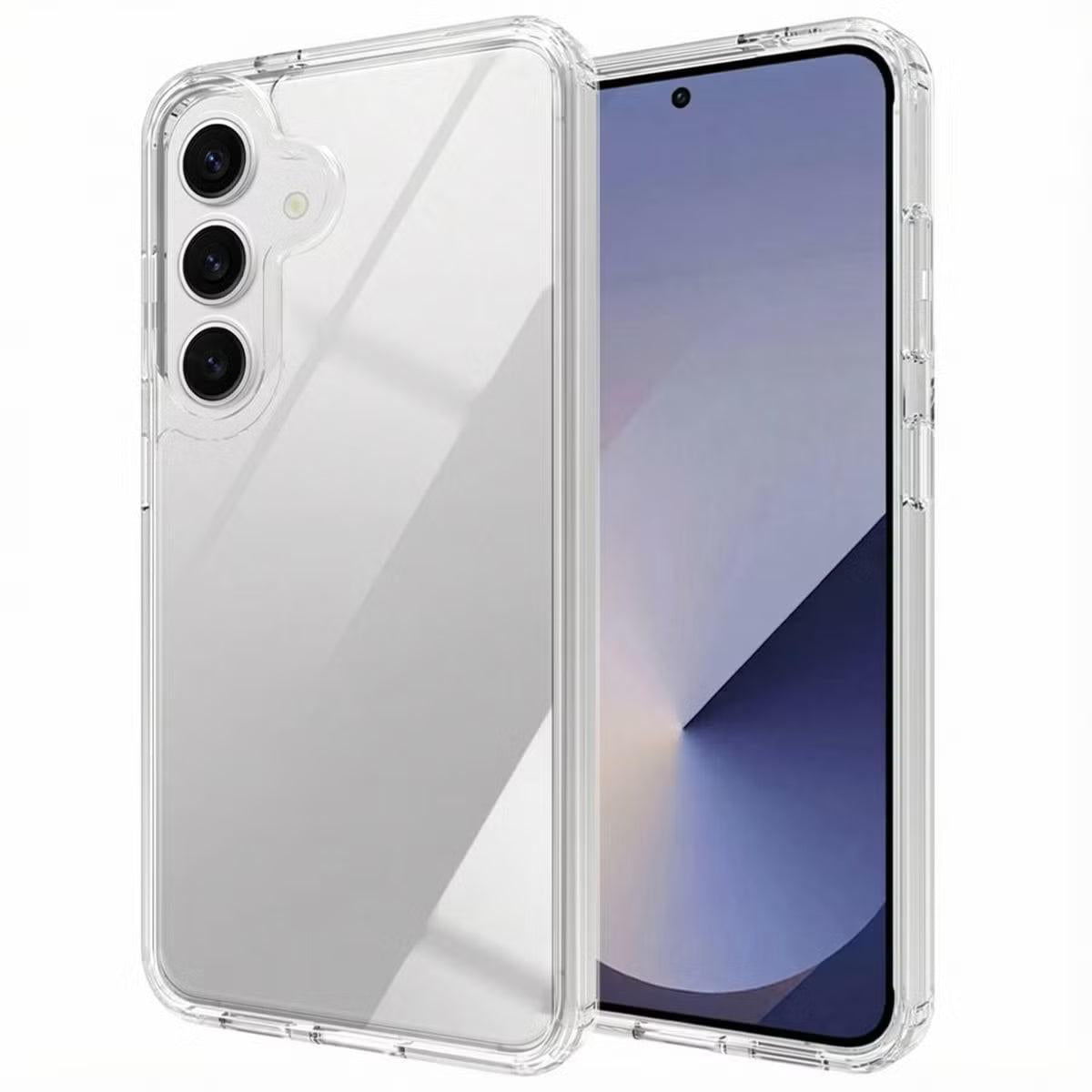 For Samsung Galaxy S26 Plus Heavy Duty Axis Case Transparent