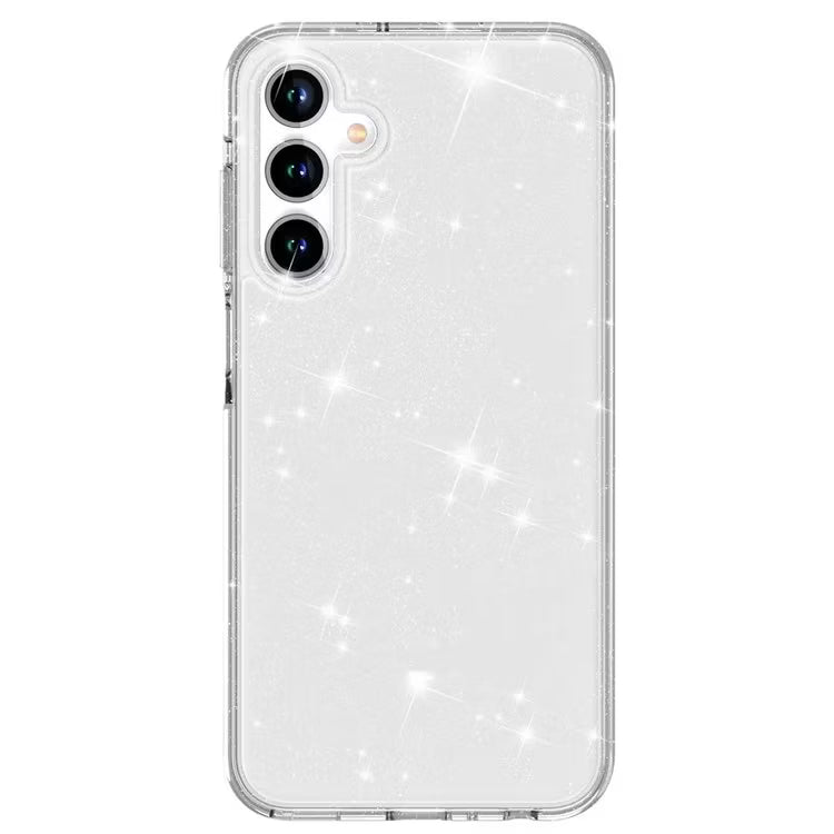 For Samsung Galaxy S26 Terminator Axis Design Case Glitter Clear