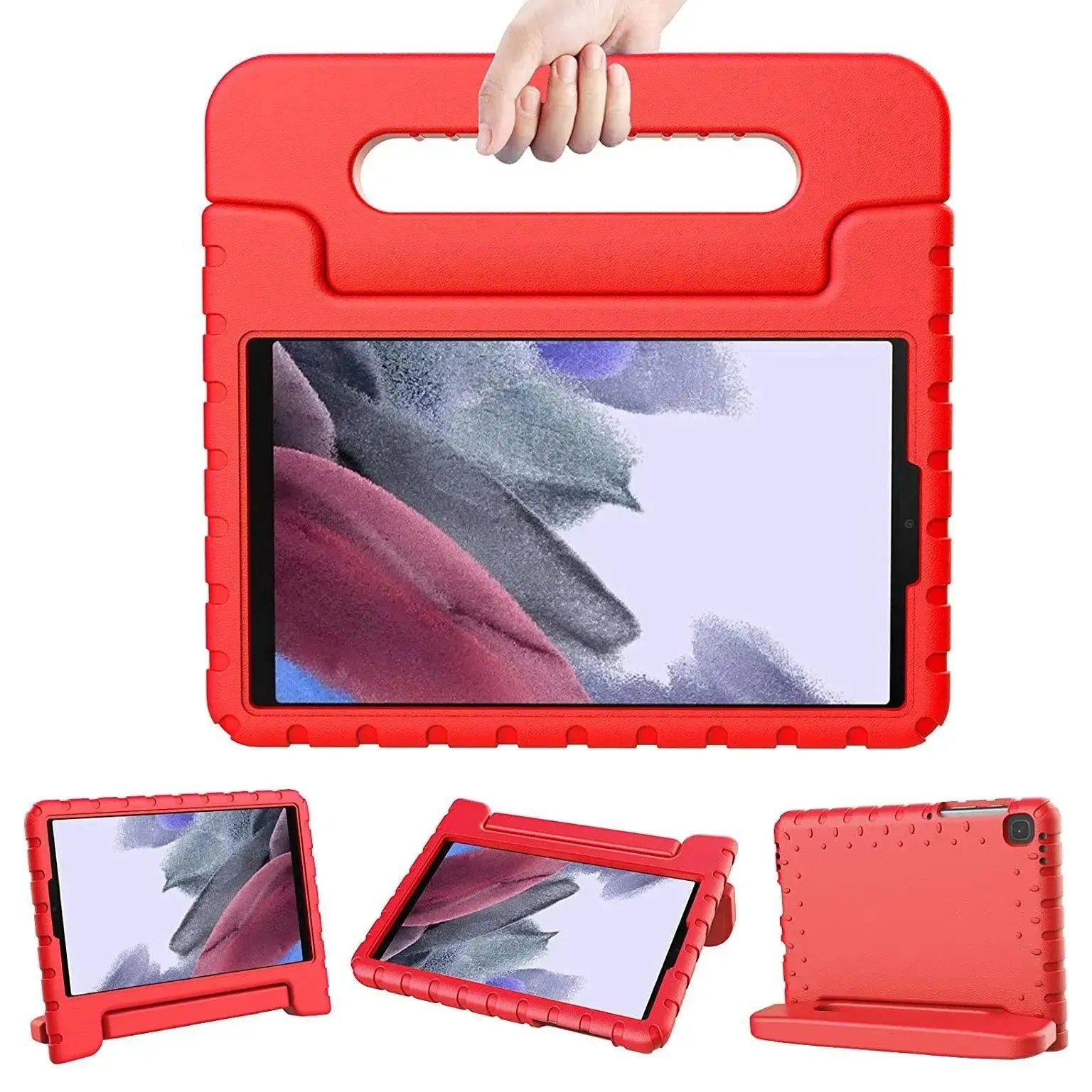 For Samsung Galaxy Tab A11 Kids Case Shockproof Cover With Stand - Red