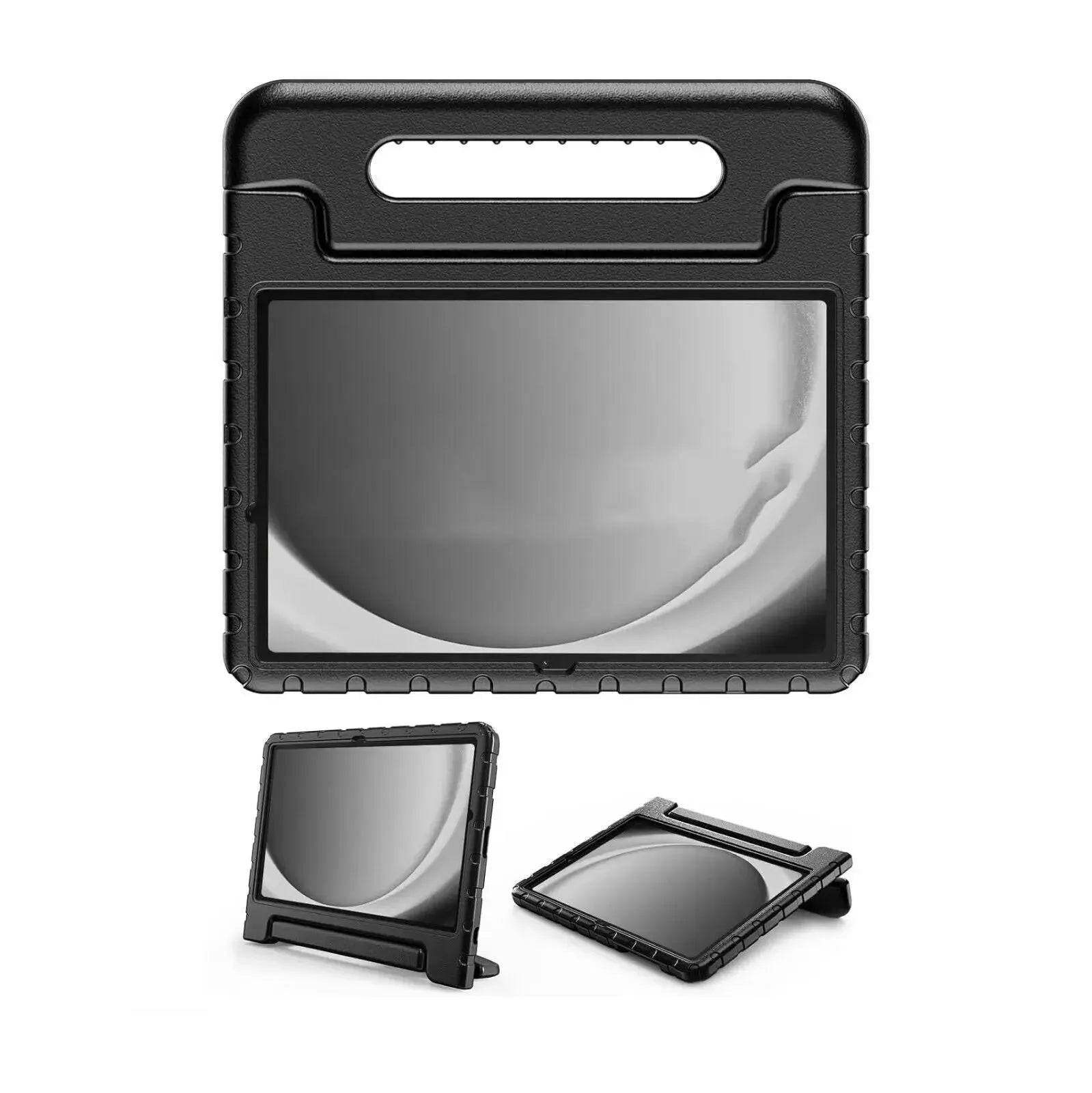For Samsung Galaxy Tab A11 Plus Kids Case Shockproof Cover With Stand - Black