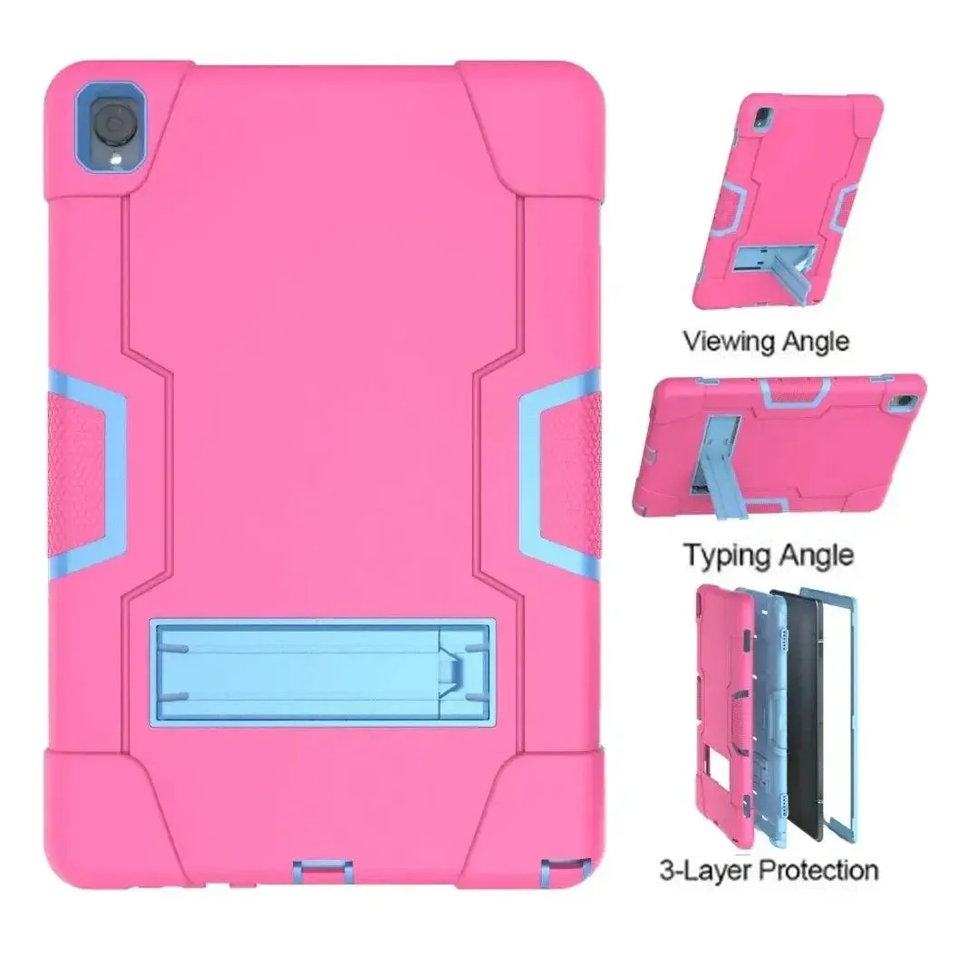For Samsung Galaxy Tab A7 Lite (8.7") T220/T225 Hard Case Survivor with Stand - Rose