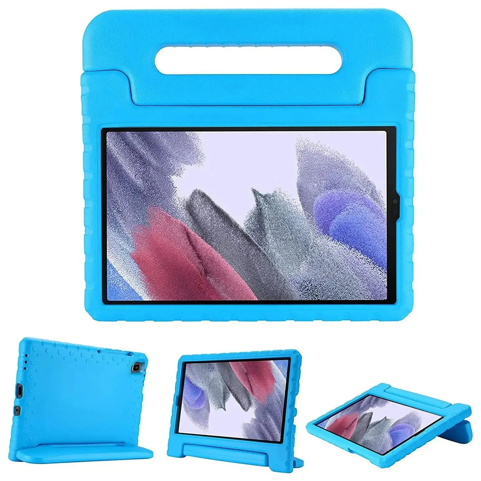 For Samsung Galaxy Tab A7 Lite Kids Case Shockproof Cover With Stand - Blue