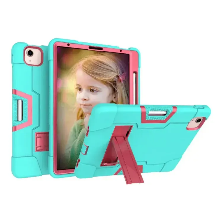 For Samsung Galaxy Tab A9 Plus SM-X210 Hard Case Survivor With Stand Midnight Green