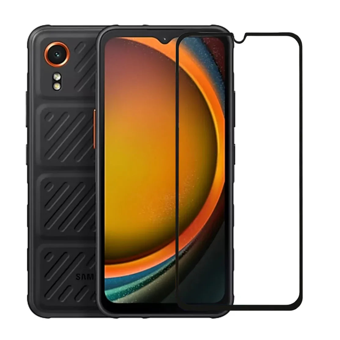 For Samsung Galaxy Xcover 7 Tempered Glass / Full Coverage 5D Screen Protector