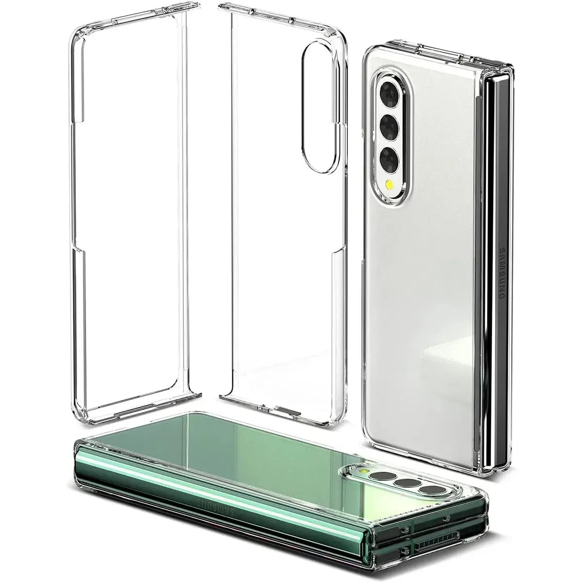 For Samsung Galaxy Z Fold 4 Shockproof Transparent Gel Case