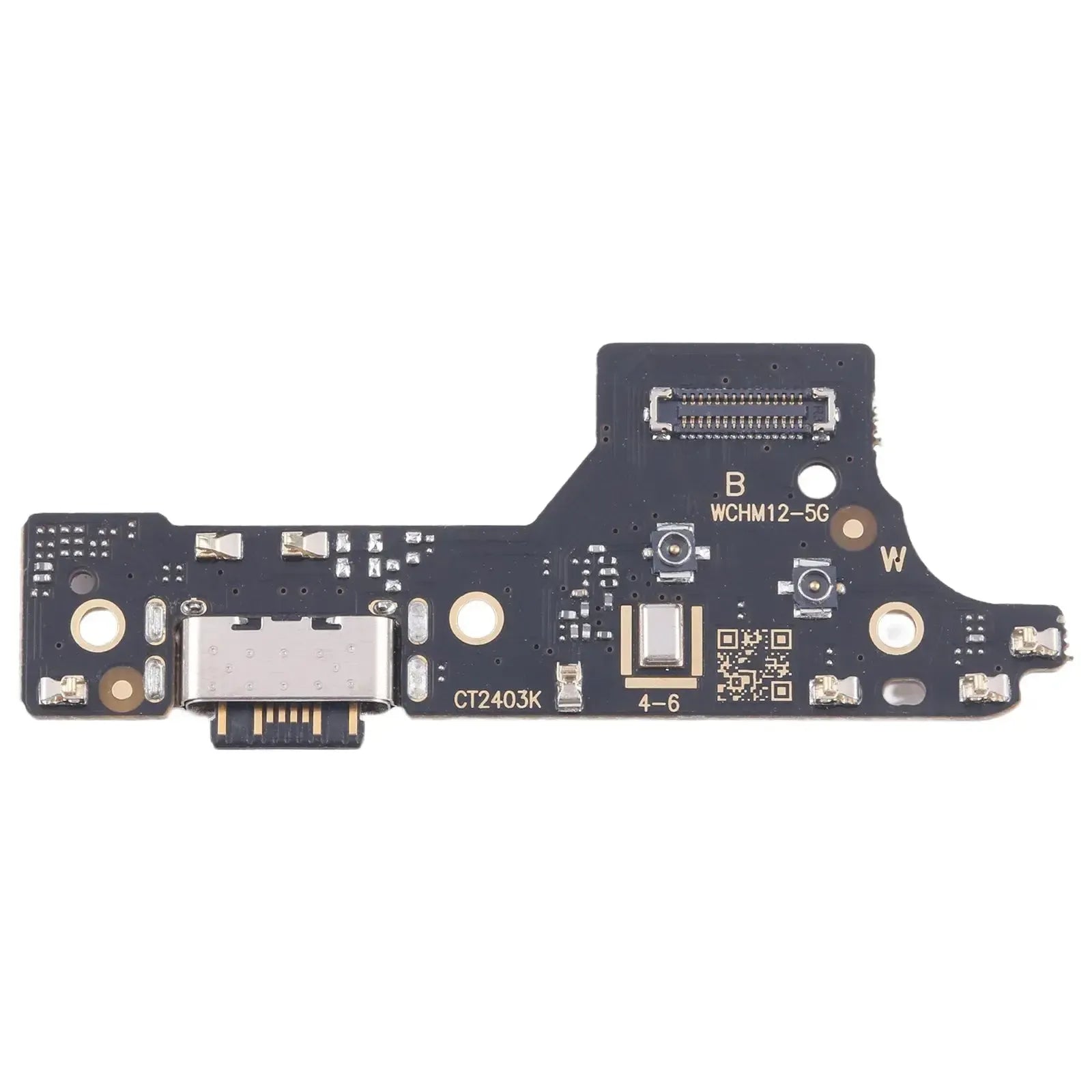 For Xiaomi Redmi 12 5G Type-C Charging Port Board With Mic