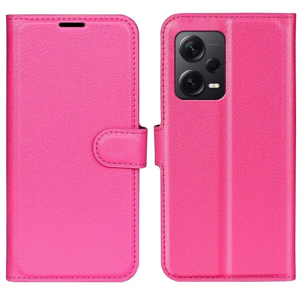 For Xiaomi Redmi Note 12 Pro Plus 5G Premium Aokus Wallet Case Rose
