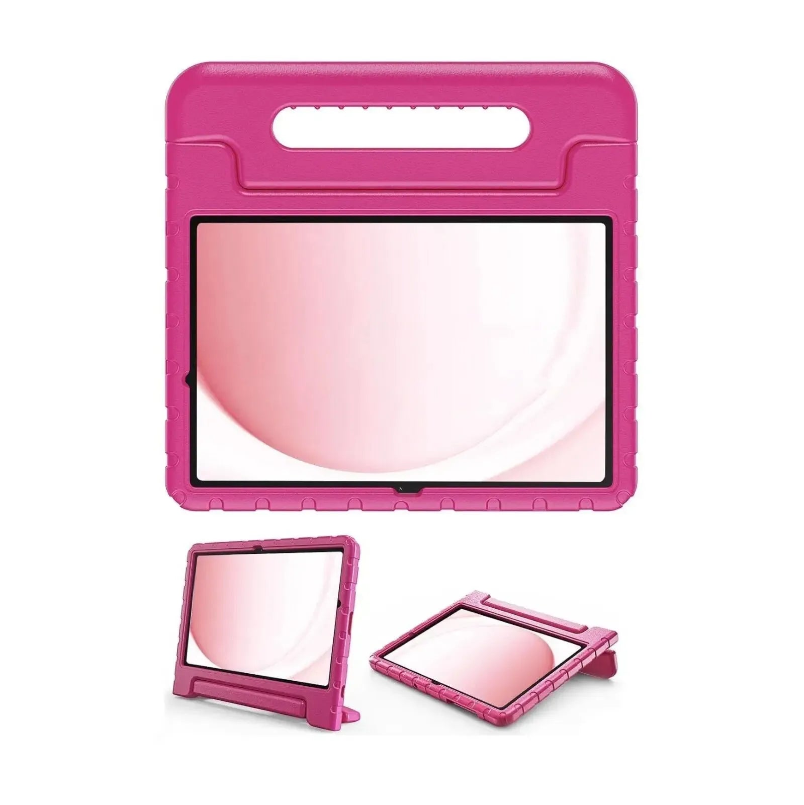 For Xiaomi Redmi Pad SE Kids Case Shockproof Cover With Stand - Pink