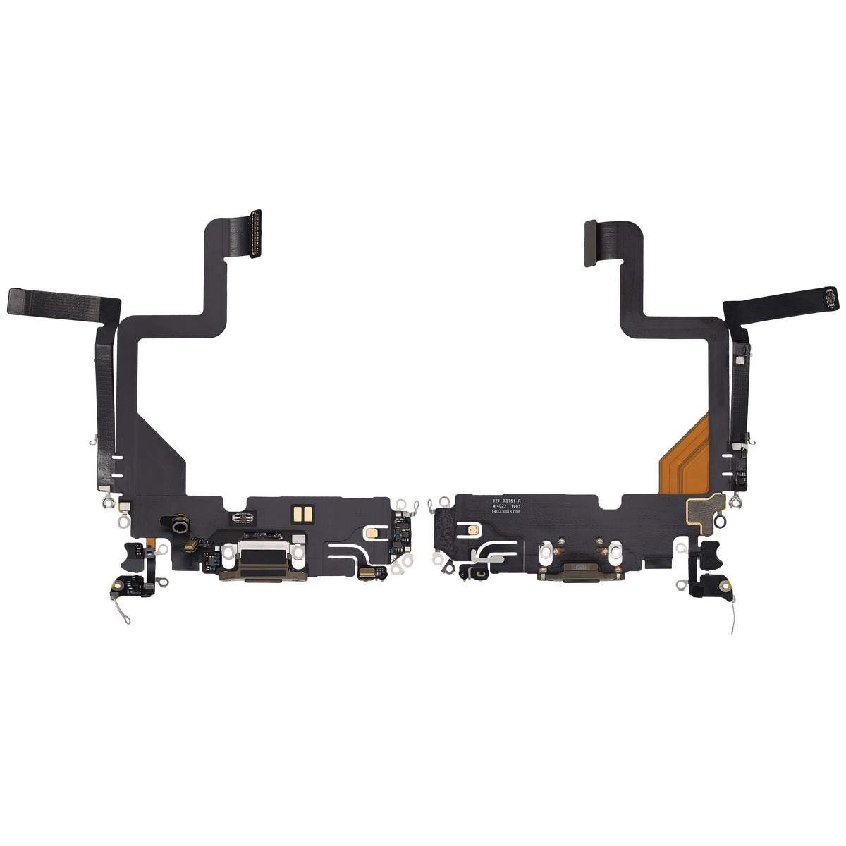 For iPhone 14 Pro Charging Port Flex Cable Pulled - Gold