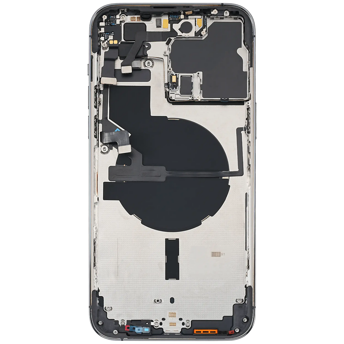 For iPhone 14 Pro Max Back Housing With Small Parts EU / Global Version Pulled - Grade B - Deep Purple