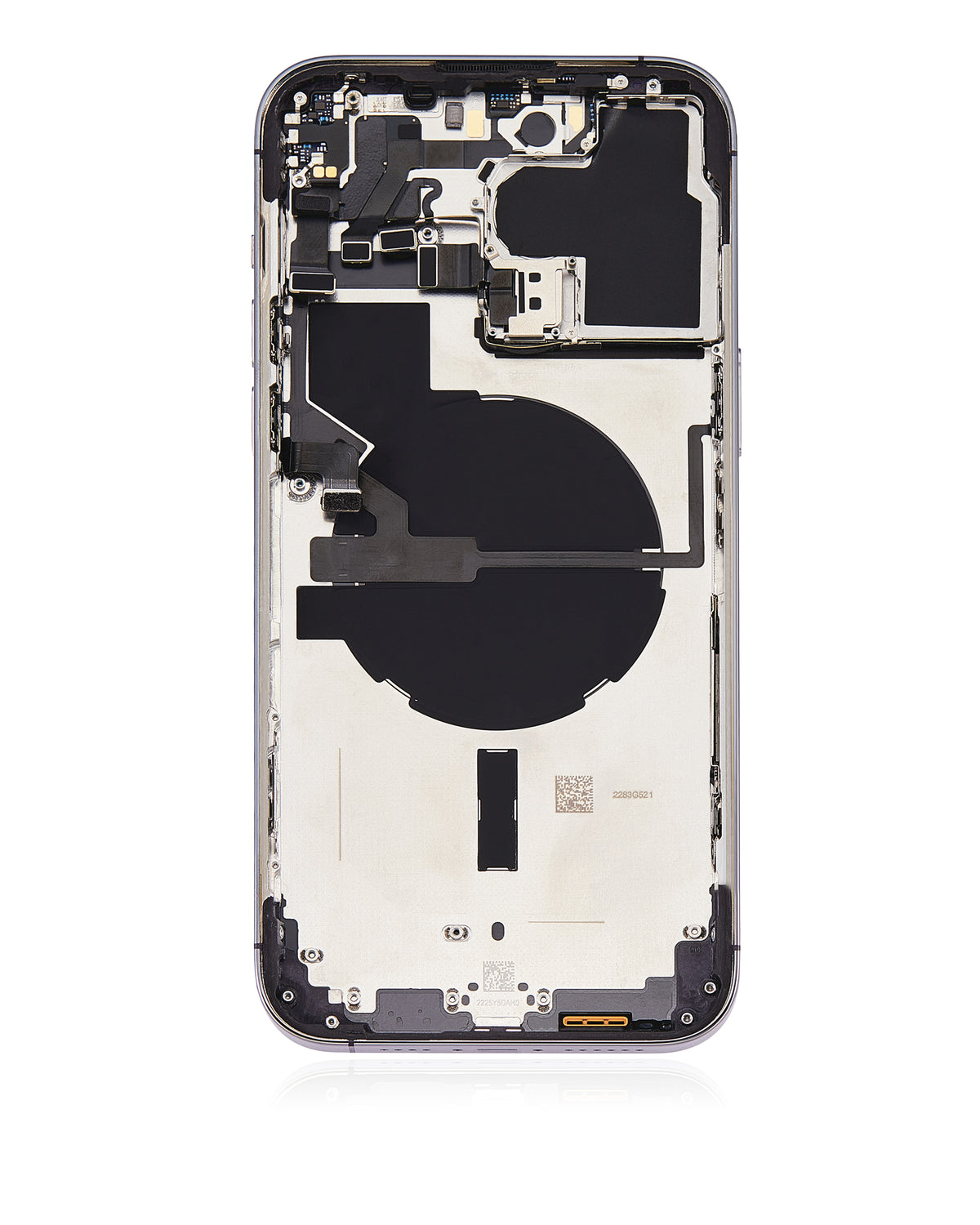 For iPhone 14 Pro Max Back Housing With Small Parts US Version Pulled - Grade A - Deep Purple