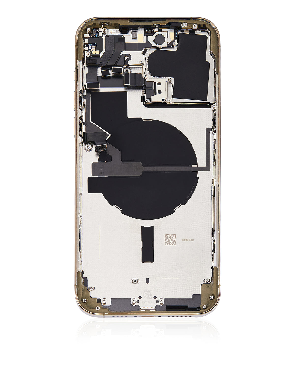 For iPhone 14 Pro Max Back Housing With Small Parts US Version Pulled - Grade A - Gold