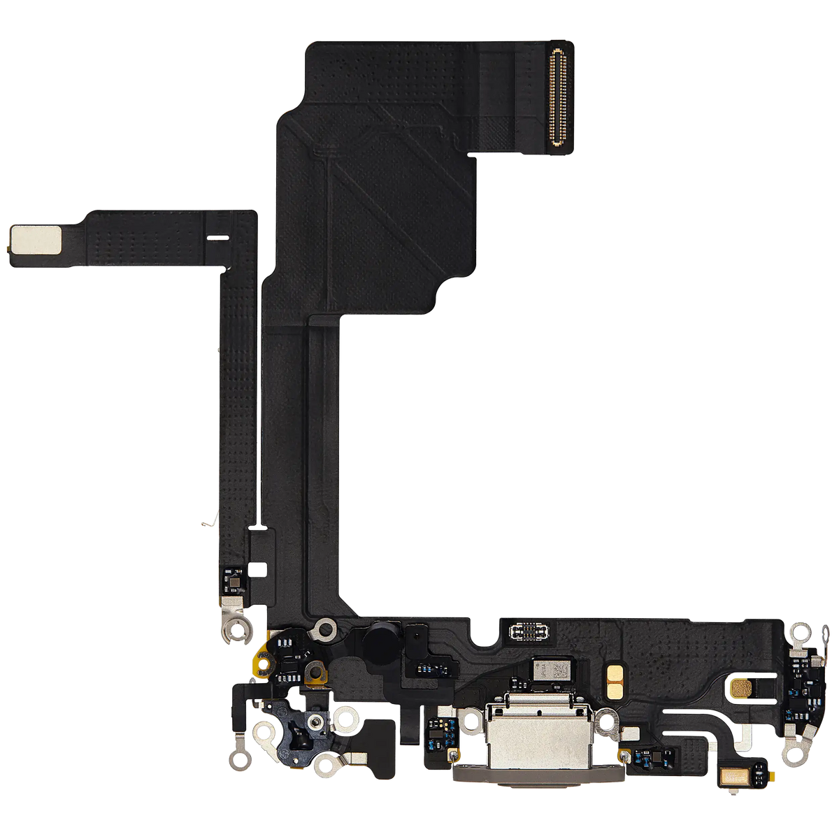 For iPhone 15 Pro Charging Port Flex Cable Pulled - Natural Titanium
