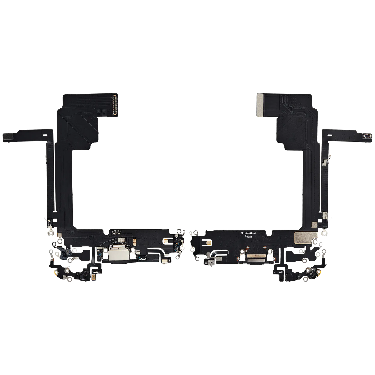 For iPhone 15 Pro Max Charging Port Flex Cable | Aftermarket Plus - Black Titanium