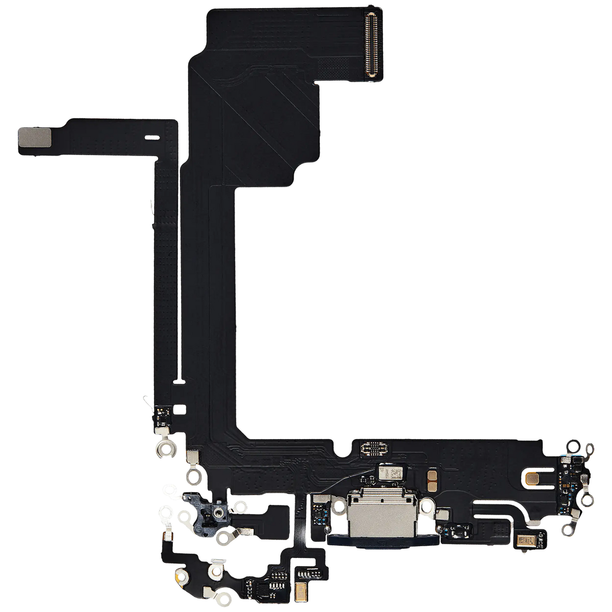 For iPhone 15 Pro Max Charging Port Flex Cable | Aftermarket Plus - Blue Titanium