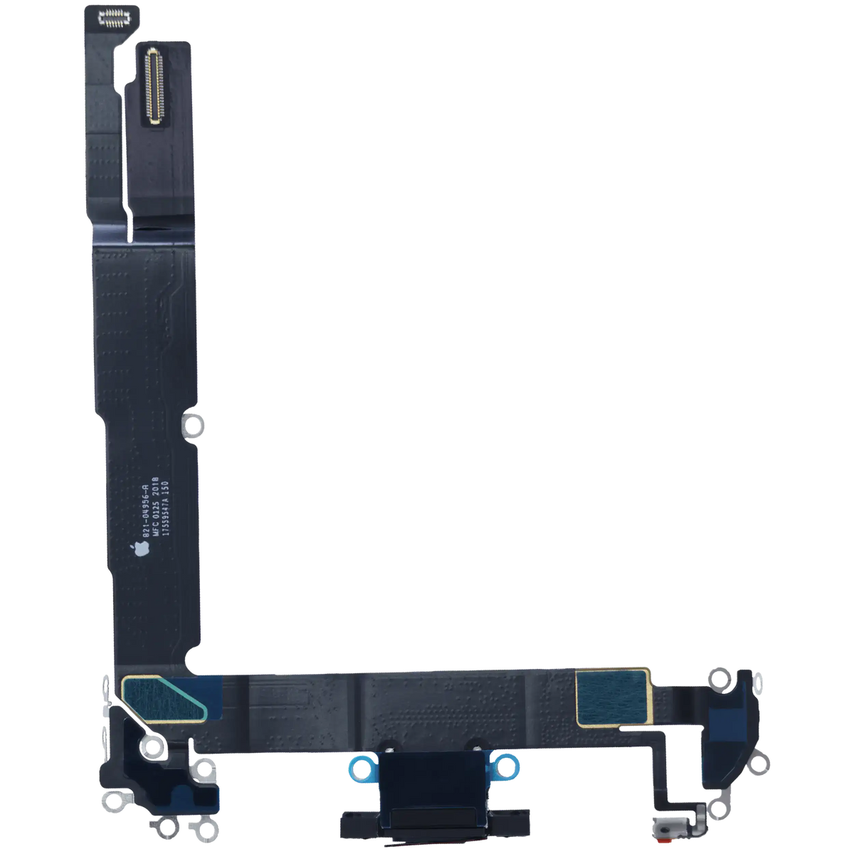 For iPhone 16 Plus Charging Port Flex Cable Genuine - Black