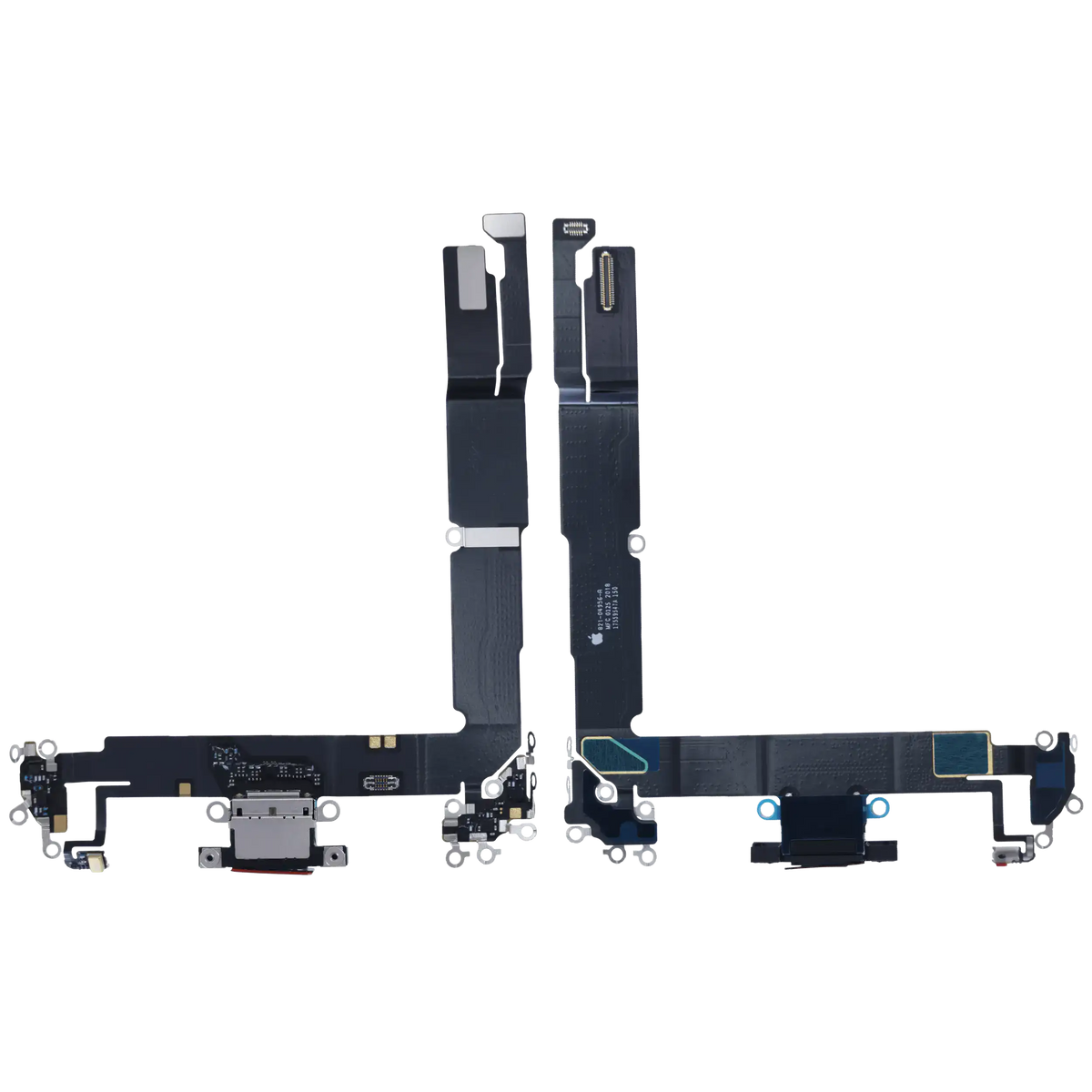 For iPhone 16 Plus Charging Port Flex Cable Genuine - Black