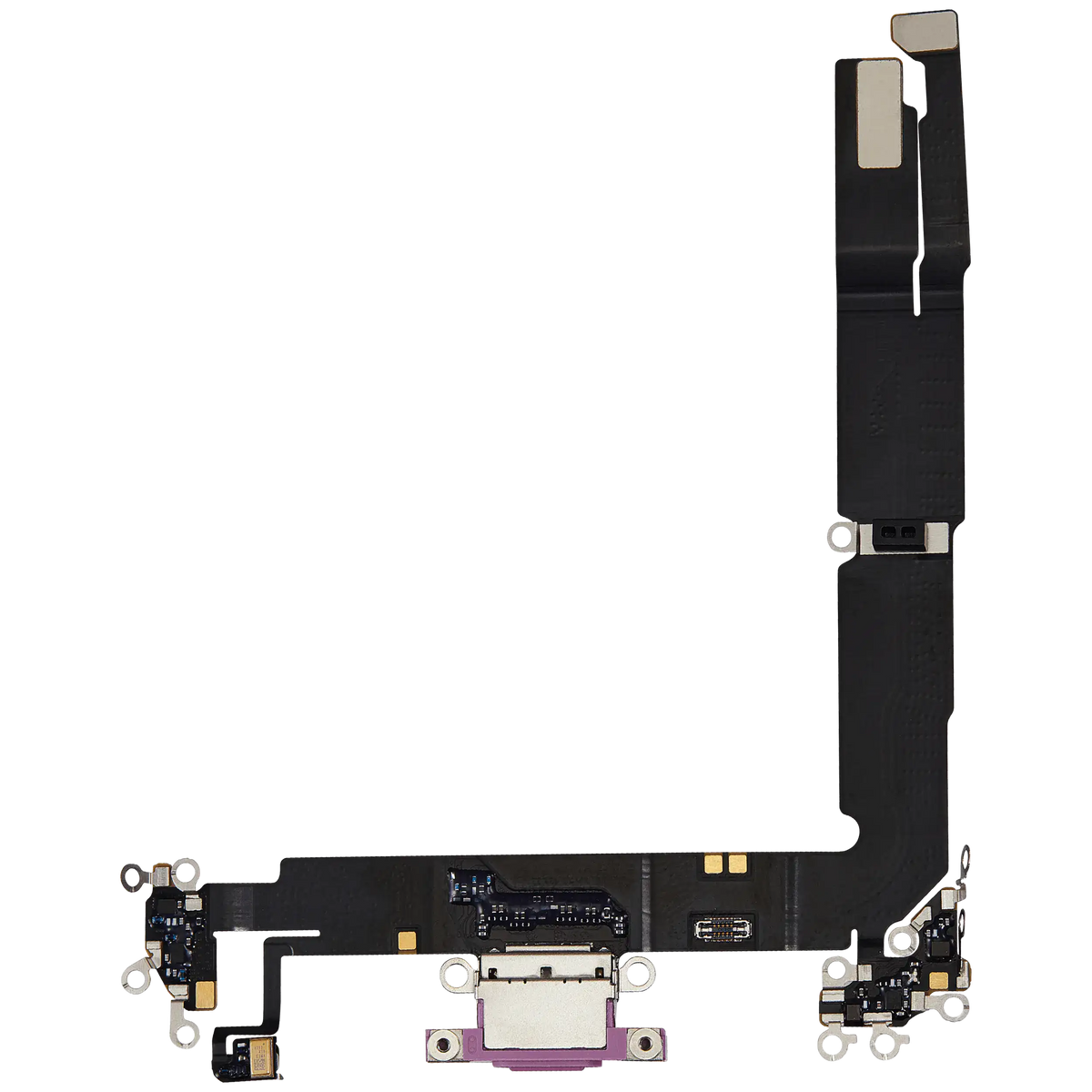 For iPhone 16 Plus Charging Port Flex Cable Pulled - Pink