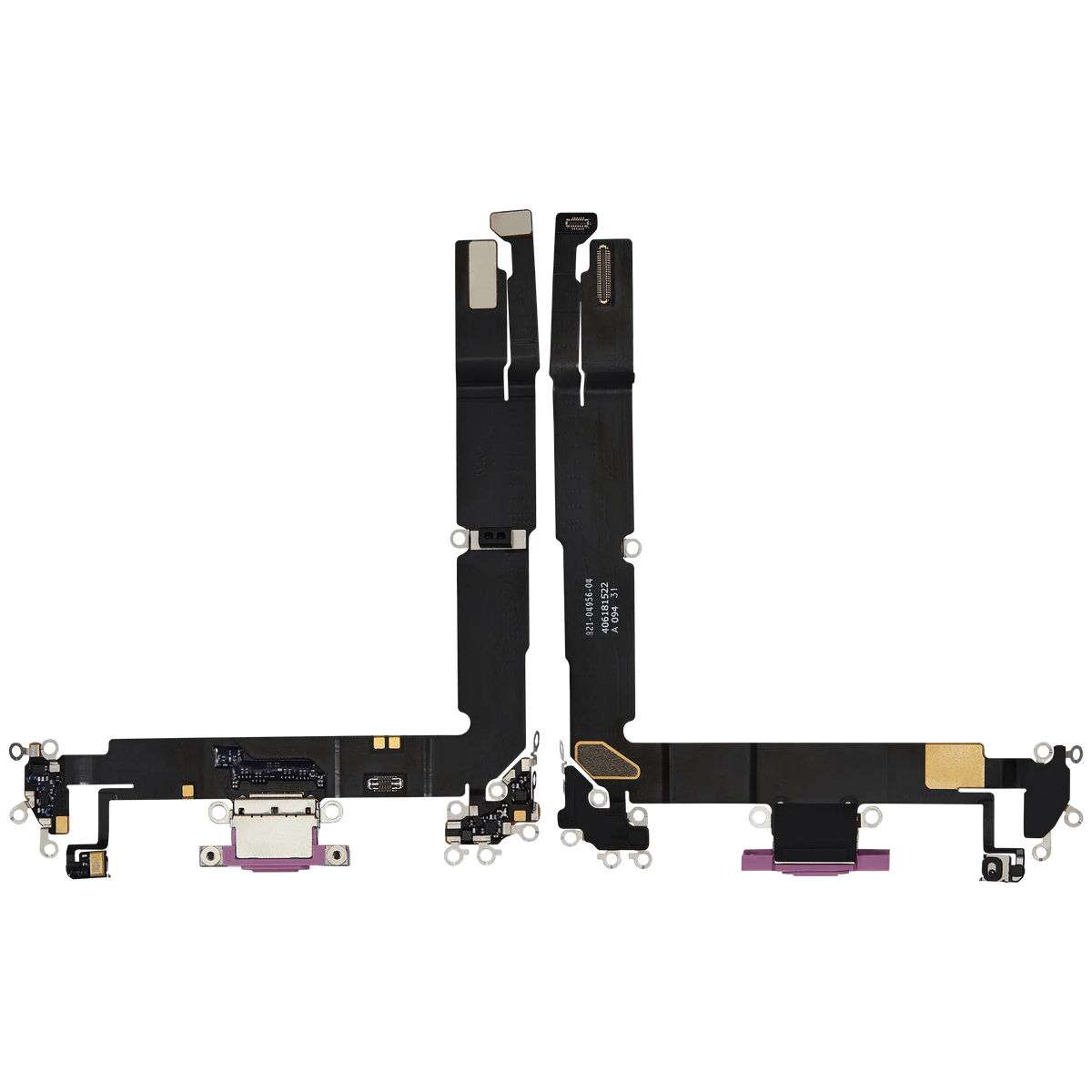 For iPhone 16 Plus Charging Port Flex Cable Pulled - Pink