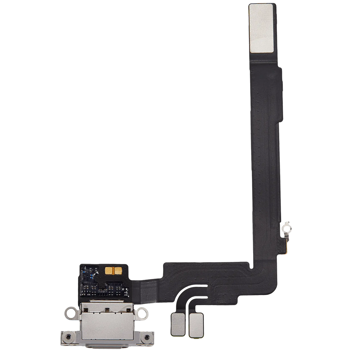 For iPhone 16 Pro Max Charging Port Flex Cable Pulled - White Titanium