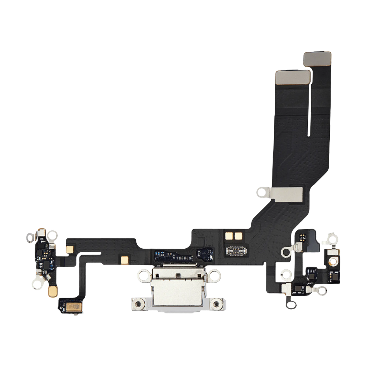 For iPhone 16e Charging Port Flex Cable Genuine - White