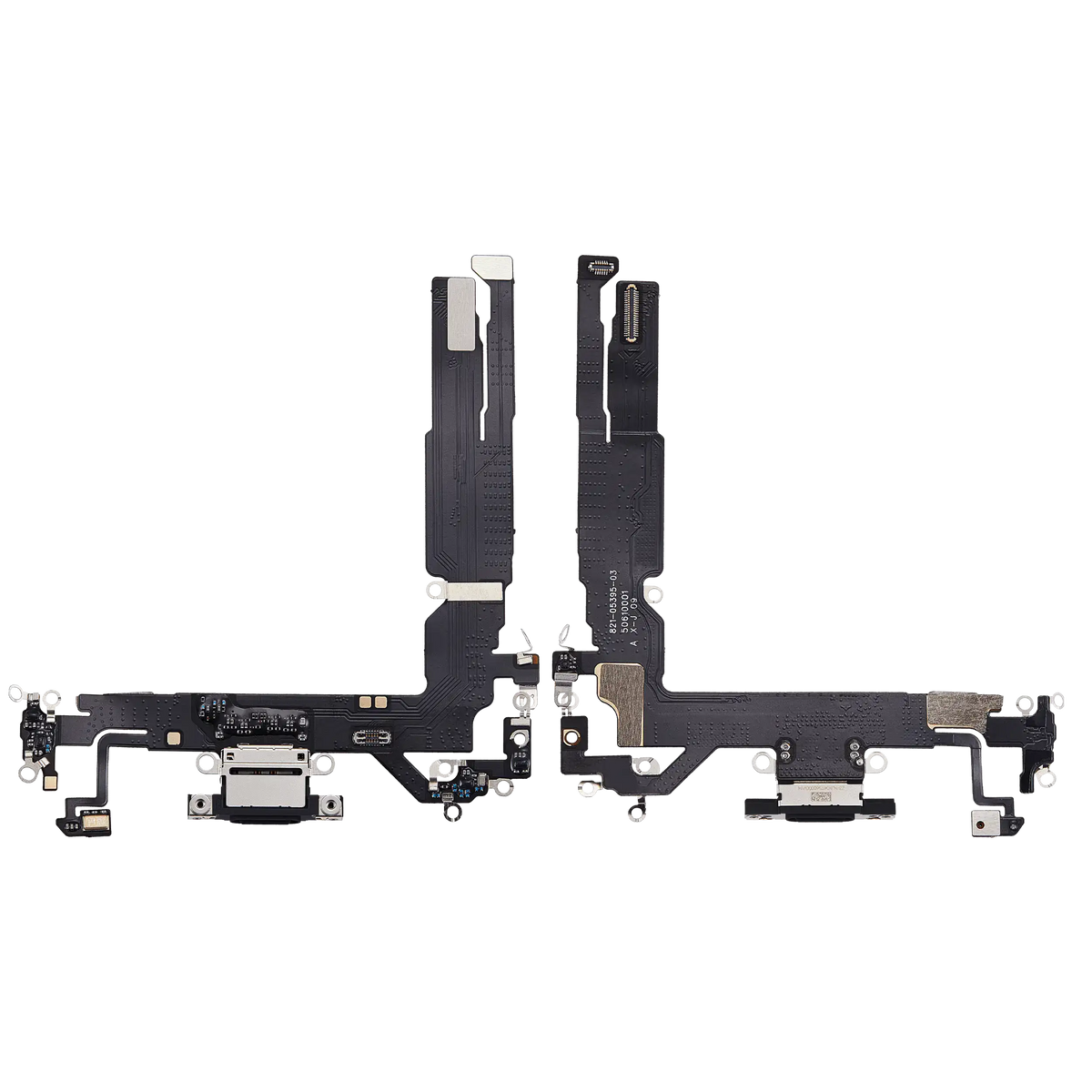 For iPhone 17 Charging Port Flex Cable | Aftermarket Plus - Black