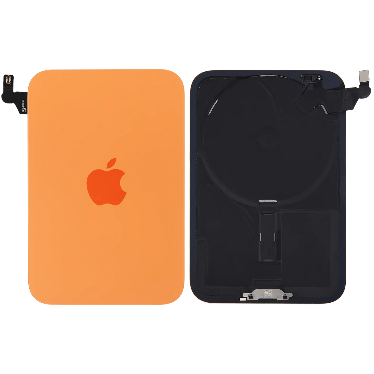 For iPhone 17 Pro Back Glass With MagSafe Magnet & NFC Pulled - Grade C - Cosmic Orange