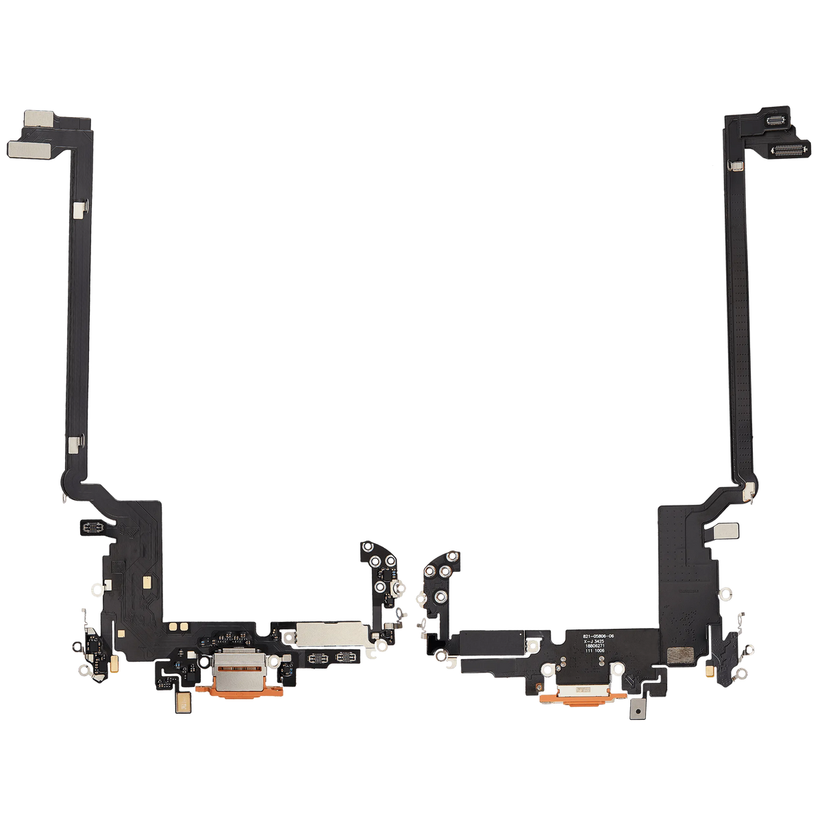 For iPhone 17 Pro Max Charging Port Flex Cable International Version | Aftermarket Plus - Cosmic Orange