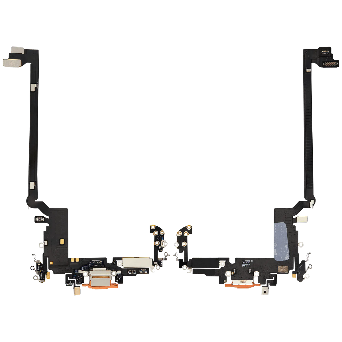 For iPhone 17 Pro Max Charging Port Flex Cable International Version Pulled - Cosmic Orange