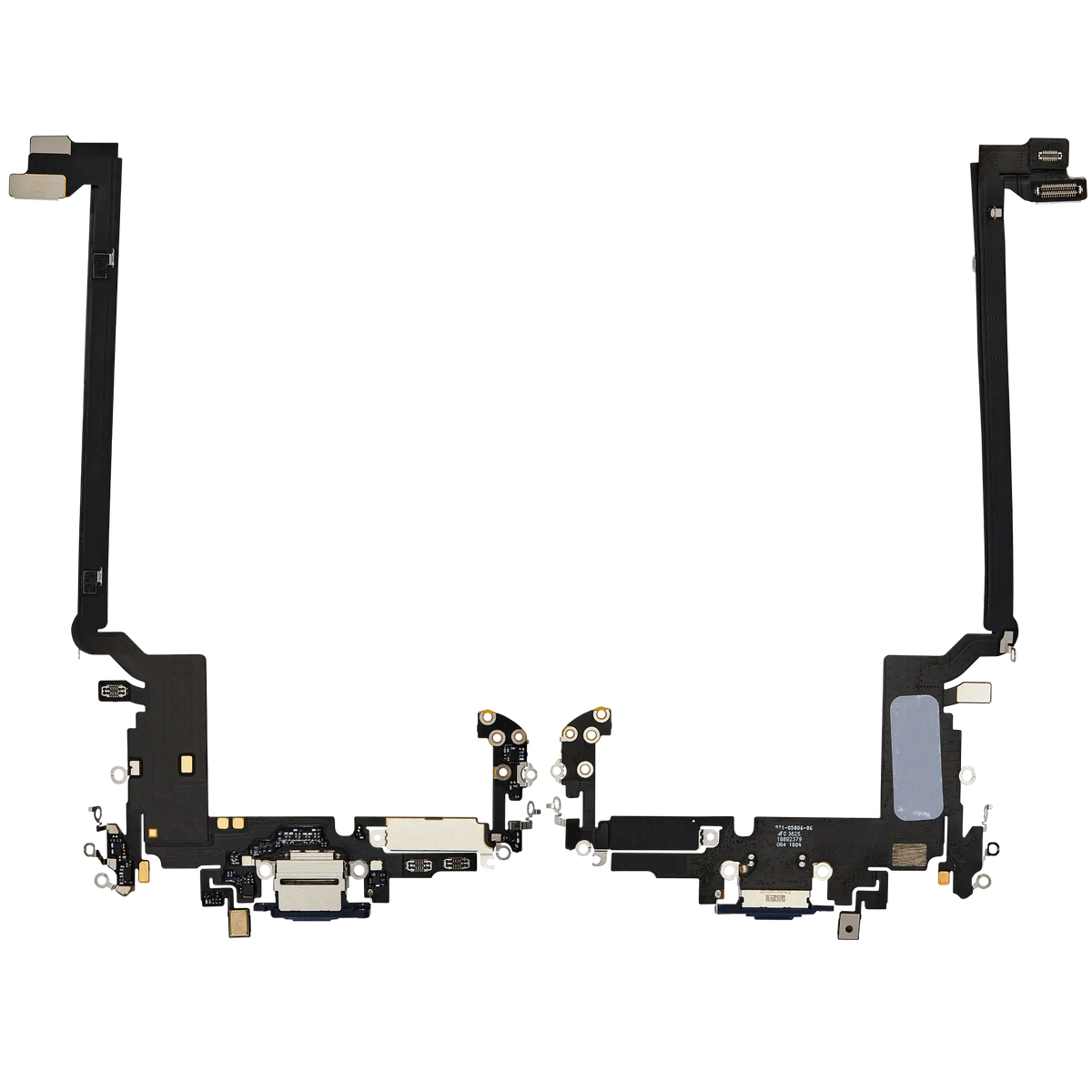 For iPhone 17 Pro Max Charging Port Flex Cable International Version Pulled - Deep Blue