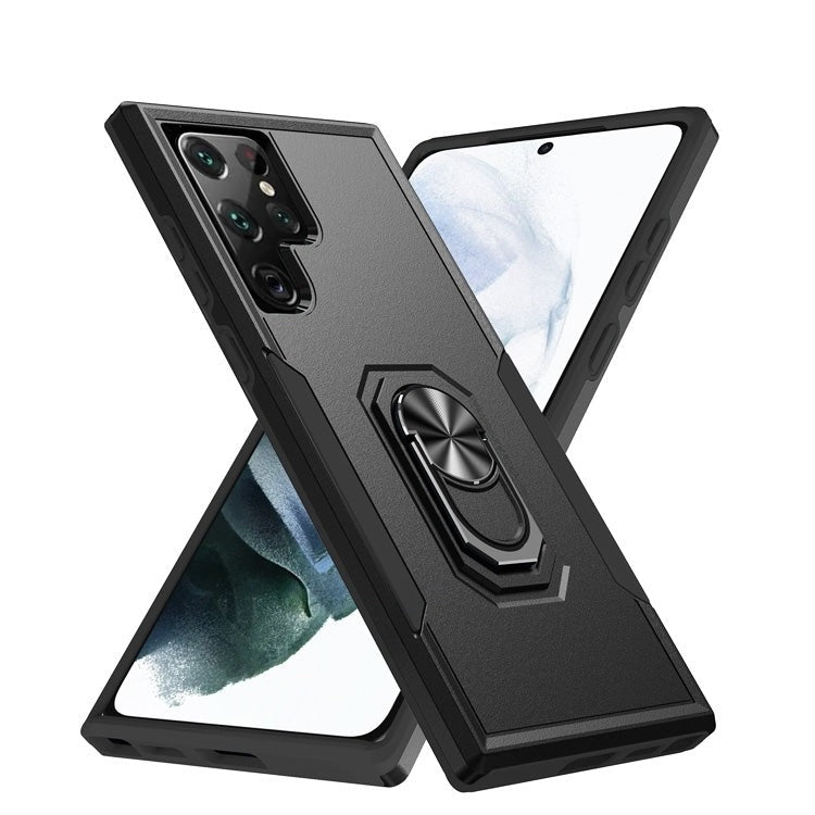 For Samsung Galaxy A05 Hard Exploiter Ring Case Black-www.firsthelptech.ie