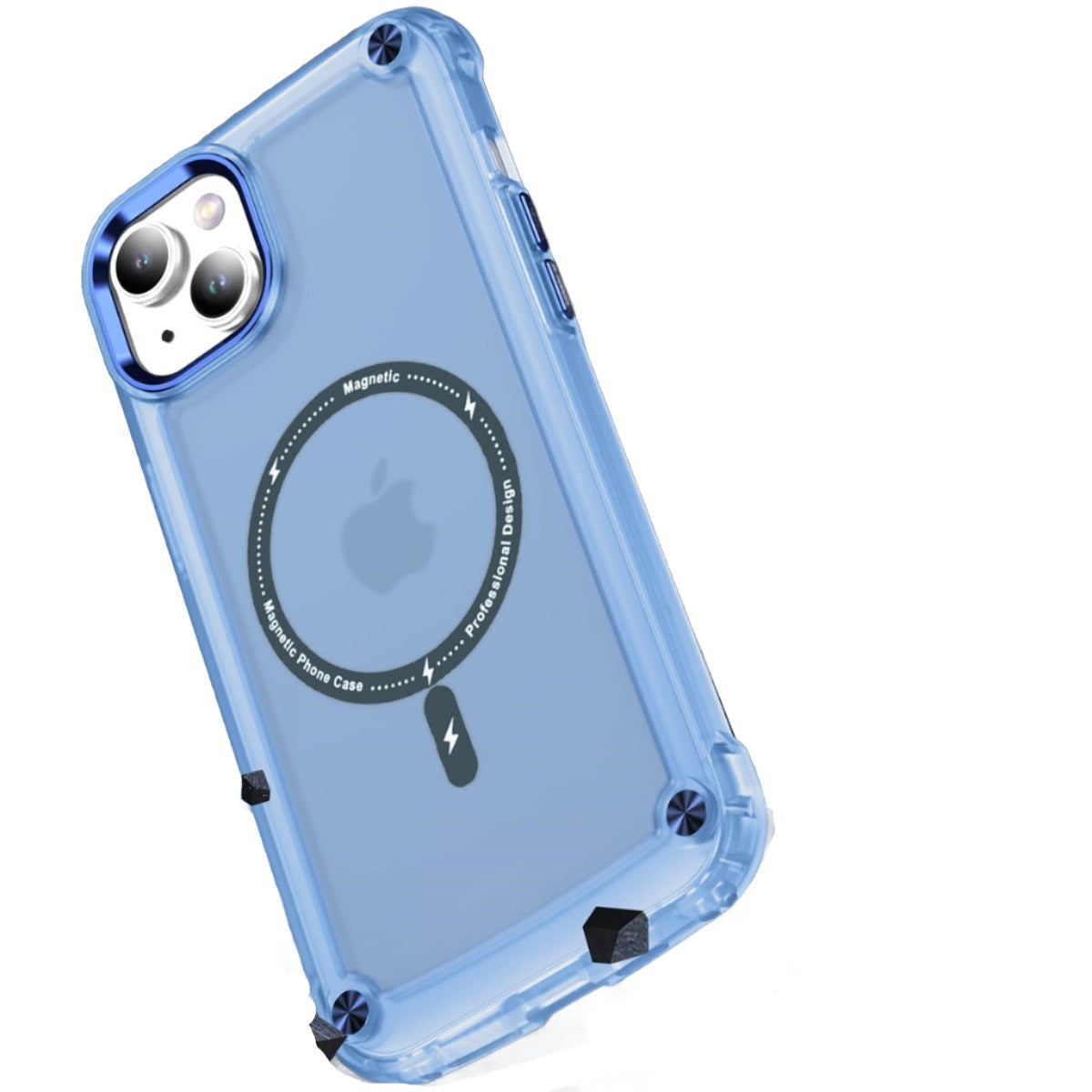 For Apple iPhone 11 Shockproof Bumper Magsafe Case Blue