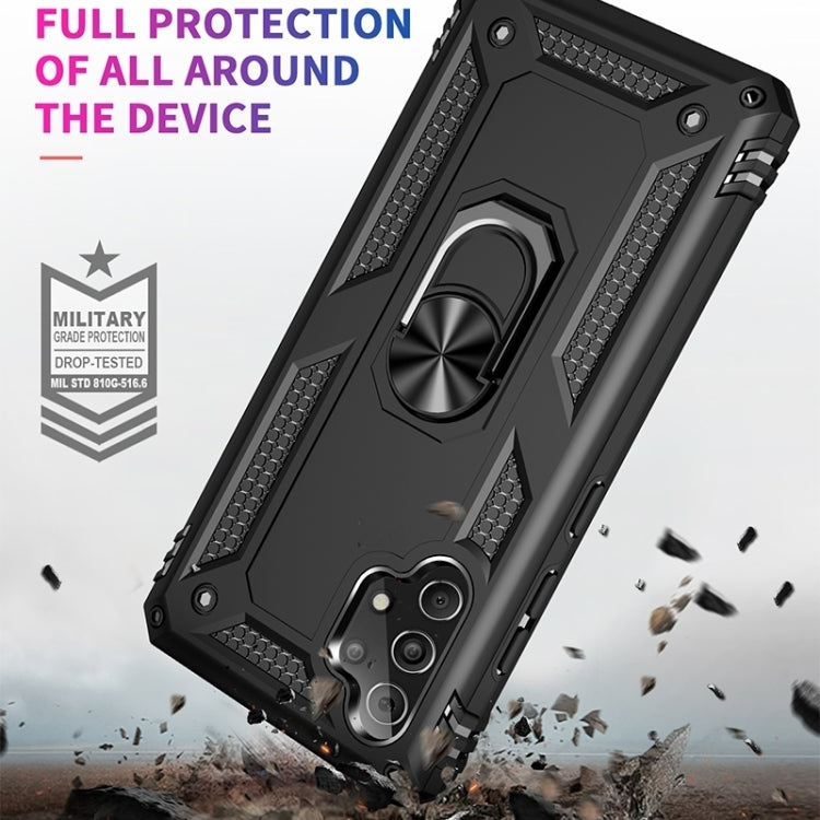 For Samsung Galaxy A54 5G Armor Shockproof Ring Case Black