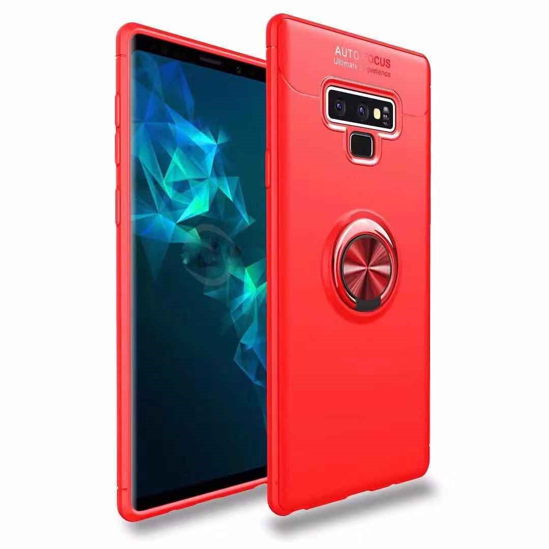 For Samsung Galaxy S10e Autofocus 360 Shockproof Case With Ring Holder Red-www.firsthelptech.ie