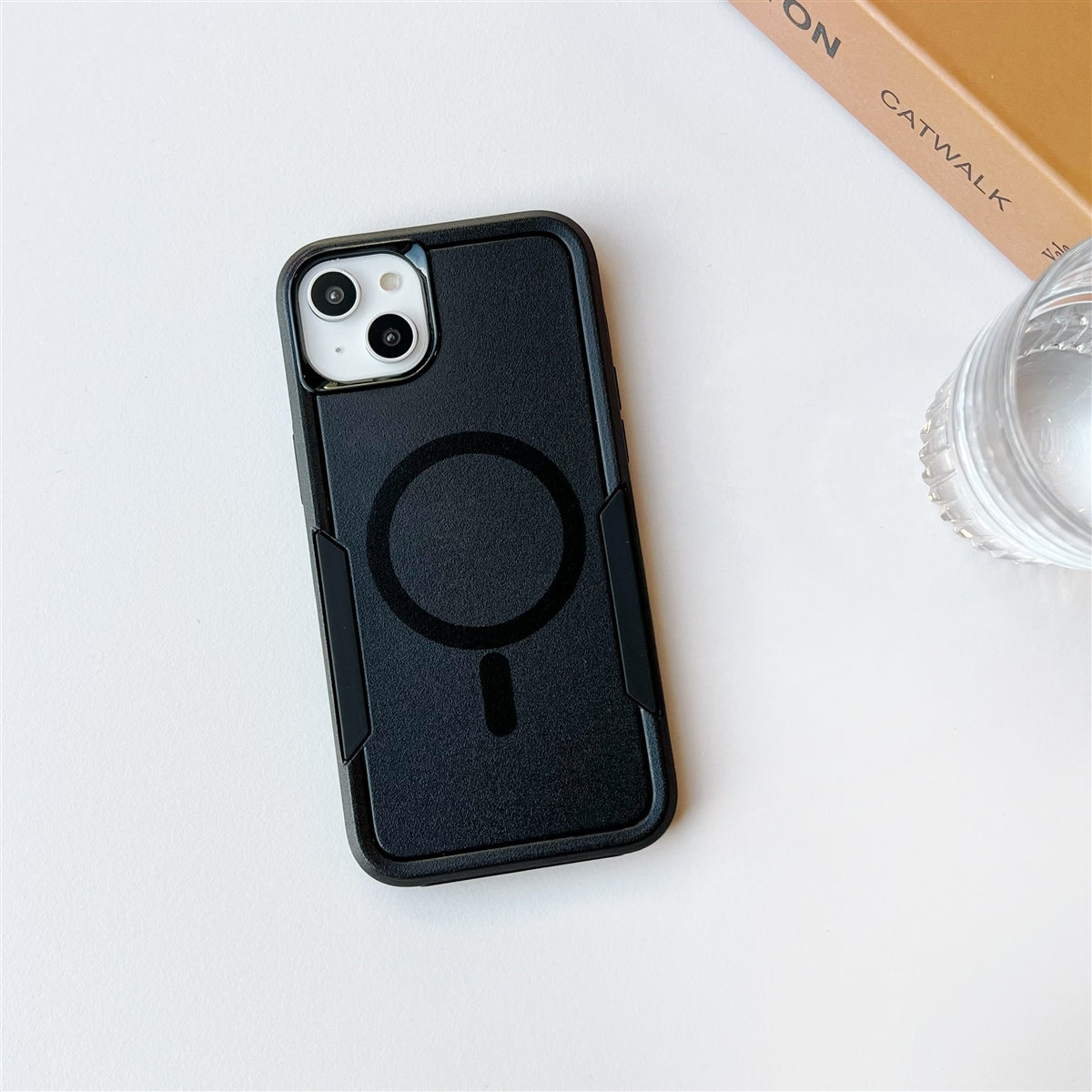 For Samsung Galaxy S24 Ultra Magsafe Symmetry Exploiter Case Black-www.firsthelptech.ie