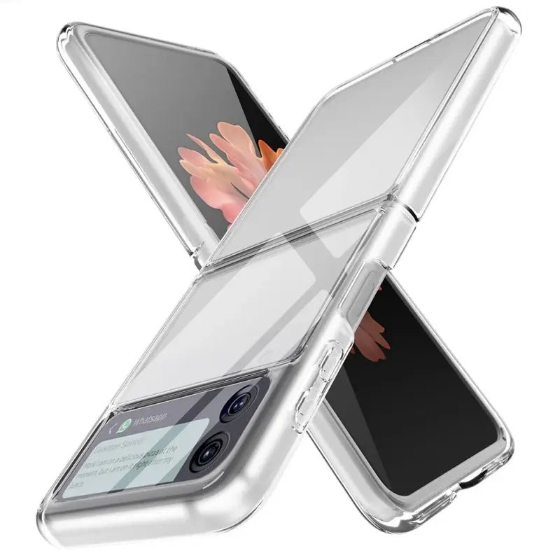 For Samsung Galaxy Z Flip 4 Shockproof Transparent Gel Case-www.firsthelptech.ie