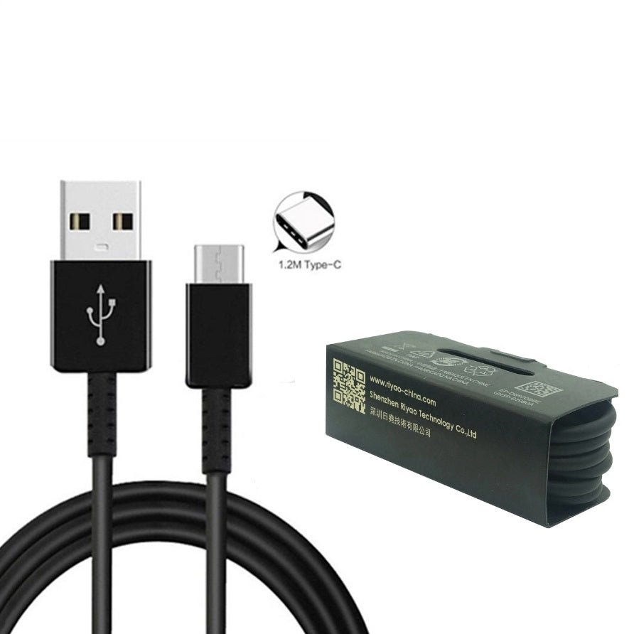 Samsung Original S10 USB Cable Type C Black-www.firsthelptech.ie