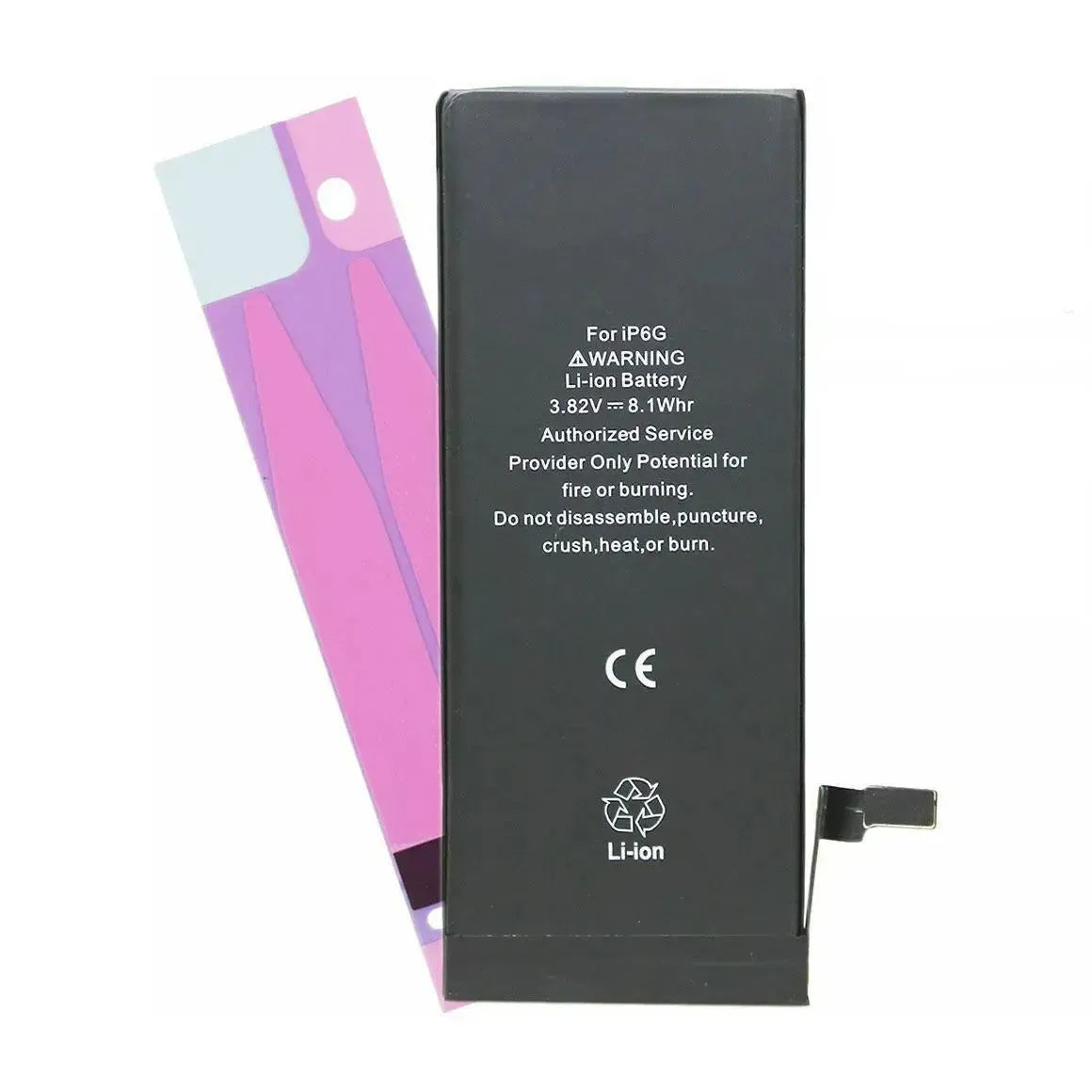 High Capacity Battery Replacement For Apple iPhone 6 - 2250mAh