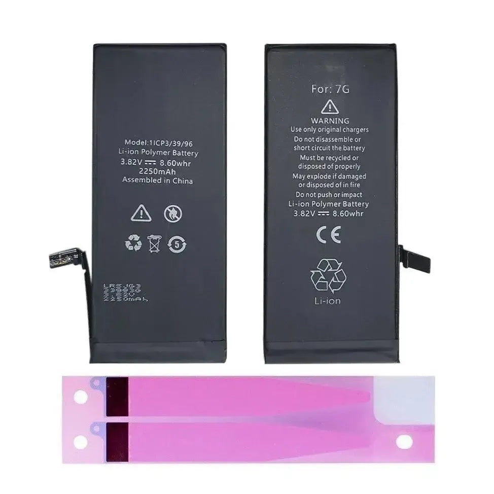 High Capacity Battery Replacement For Apple iPhone 7 - 2250mAh