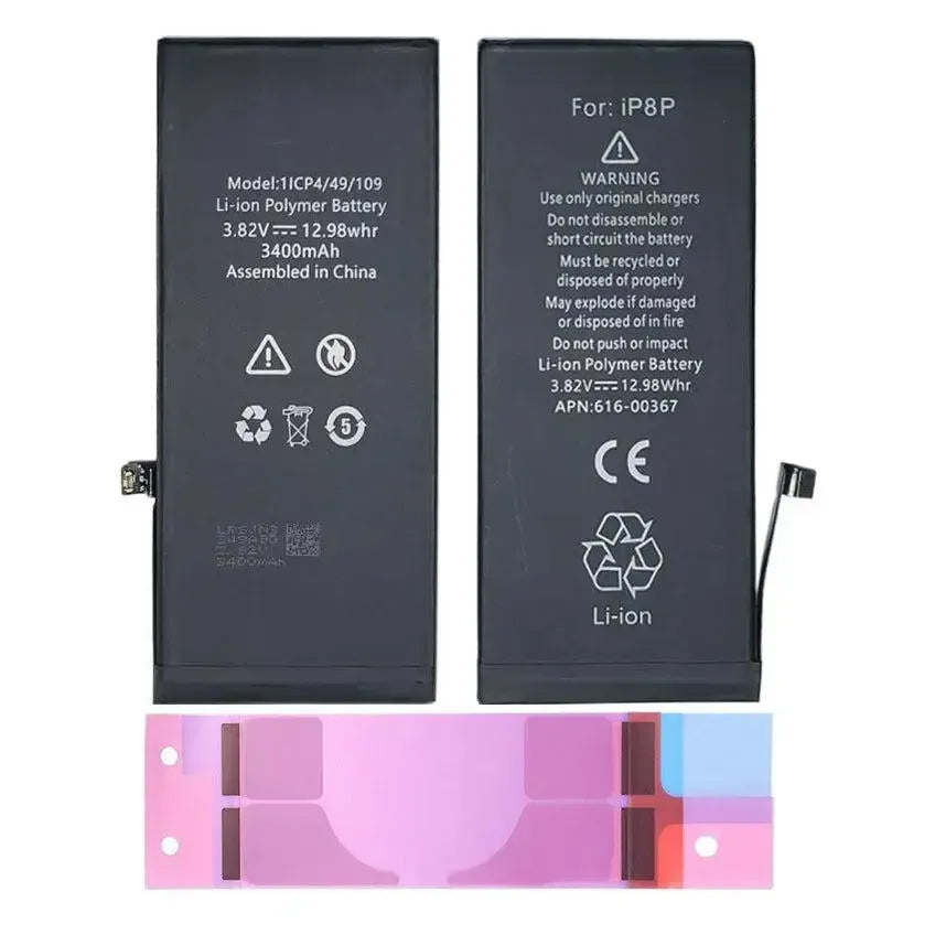 High Capacity Battery Replacement For Apple iPhone 8 Plus - 3500mAh