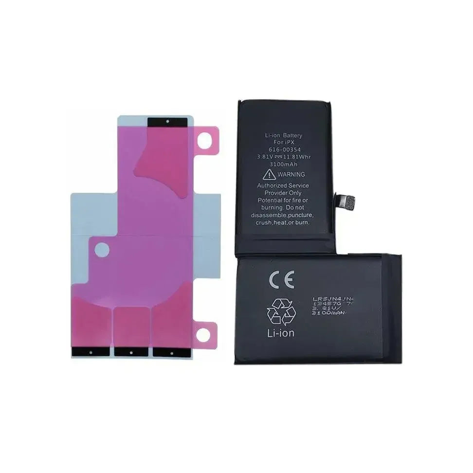 High Capacity Battery Replacement For Apple iPhone X - 3100mAh