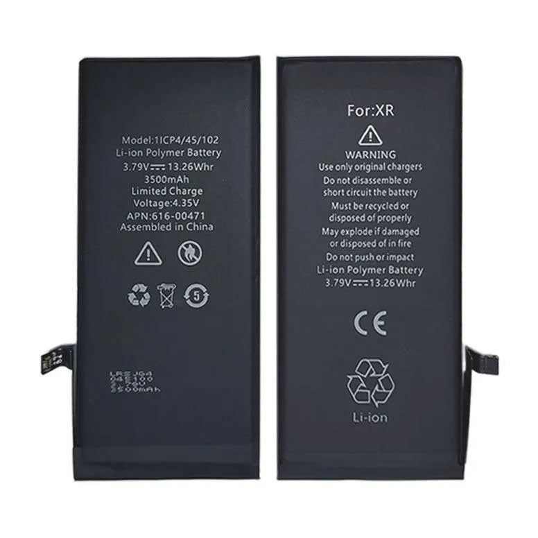 High Capacity Battery Replacement For Apple iPhone XR - 3500mAh