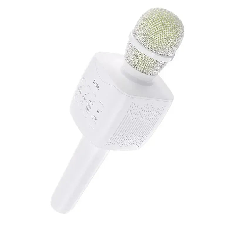 Hoco BK5 KTV Wireless BT5.0 Karaoke Microphone White