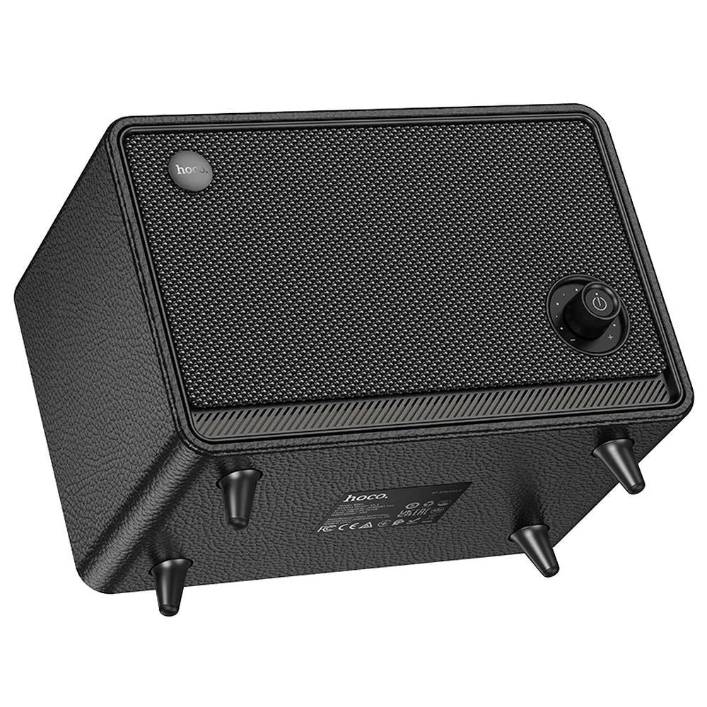 Hoco BS65 Pearl Sound 30W Retro Desktop Bluetooth Speaker Black