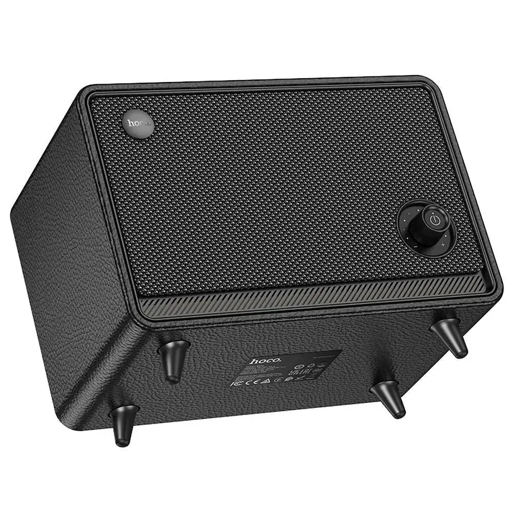 Hoco BS65 Pearl Sound 30W Retro Desktop Bluetooth Speaker Black
