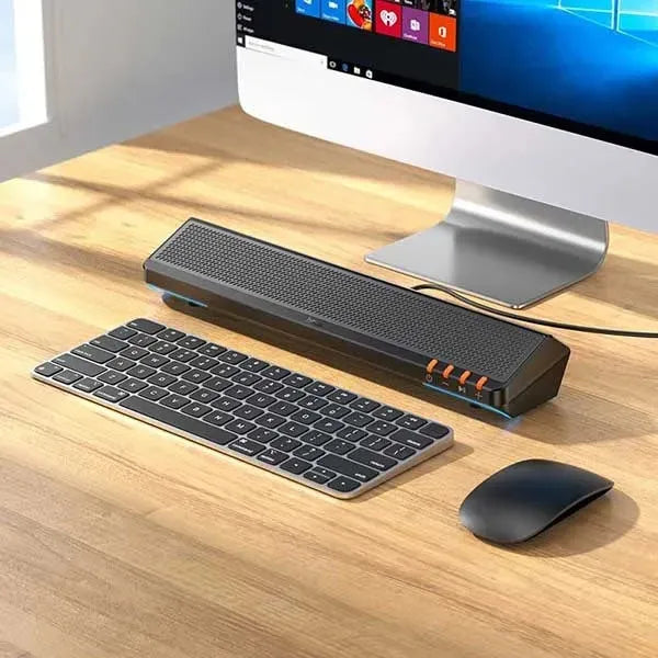 Hoco BS66 Smooth USB2.0 Multimedia Computer Sound Bar Speaker Black