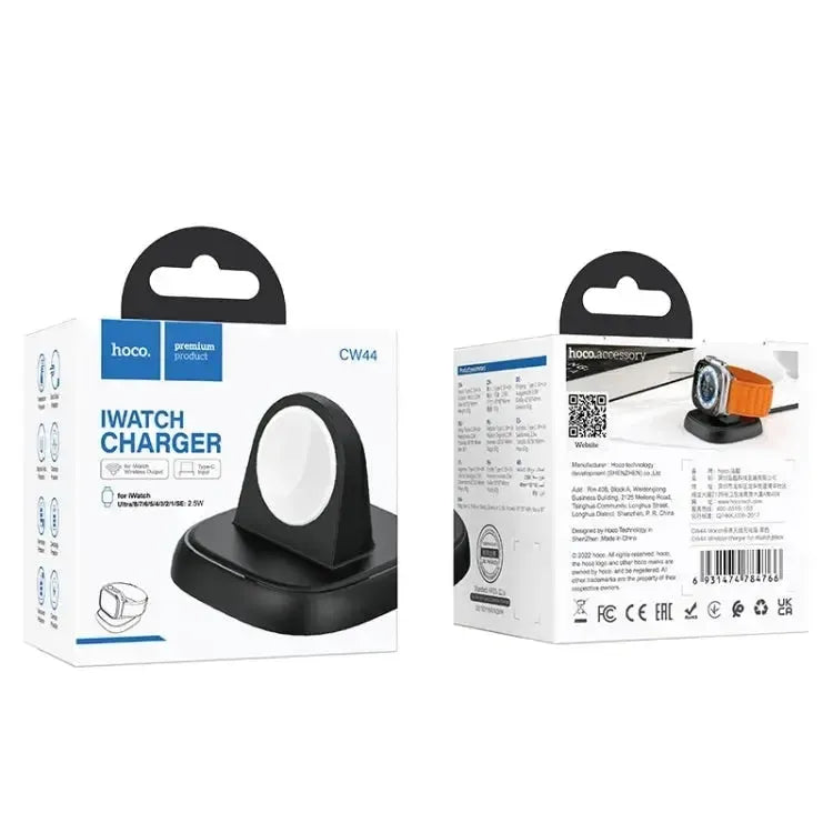 Hoco CW44 iWatch Wireless Charger Black